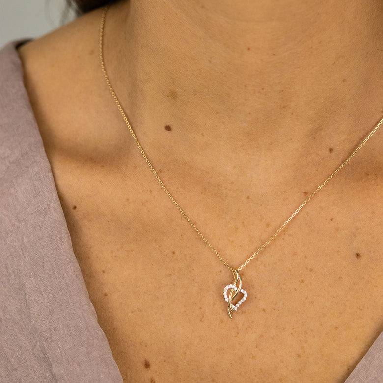 Nana Kay Echtgold Collier près du coeur JETZT KAUFEN