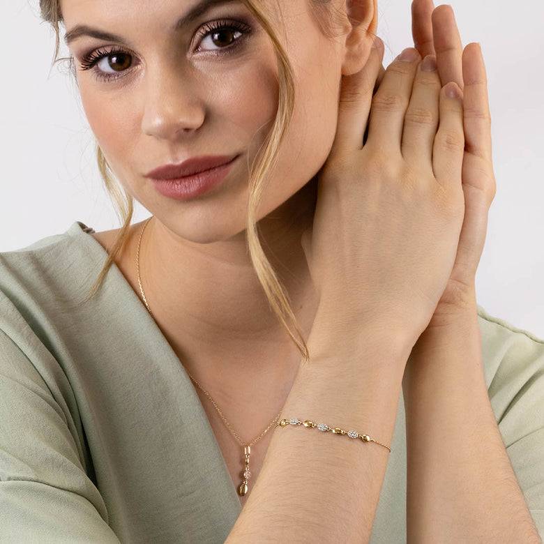 Nana Kay Echtgold Armband affidée Verkauf