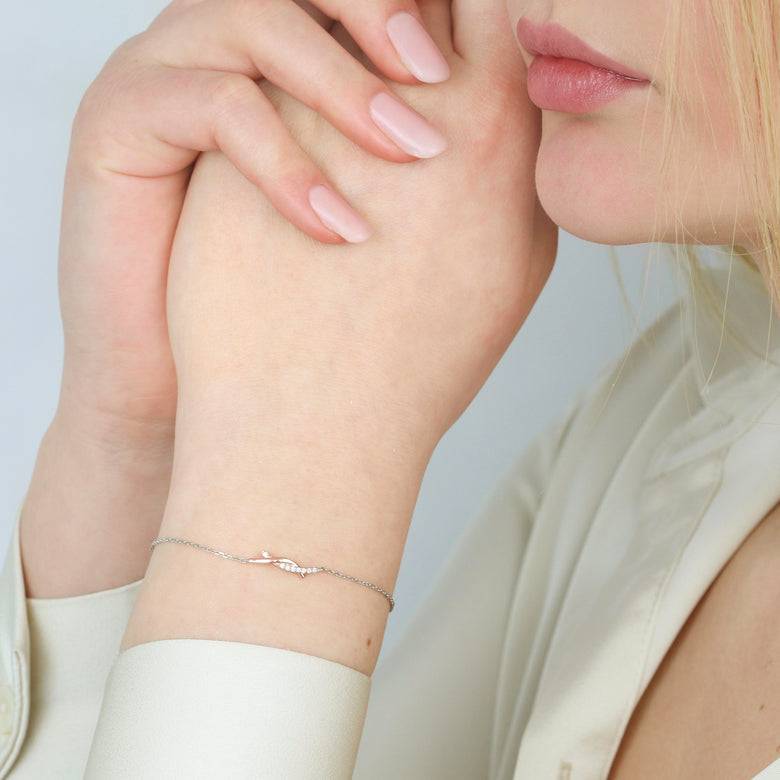 Nana Kay Echtgold Armband Fidèle Rosé Limitierter Zeitrabatt