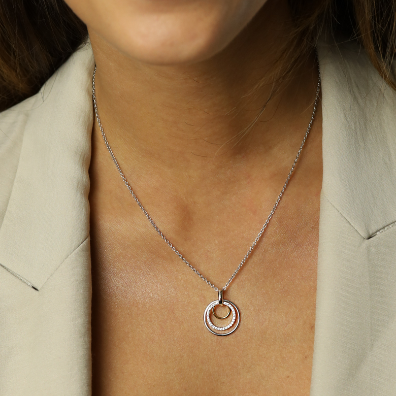Nana Kay Swinging Silver Halskette Bridesmaid Flash Sale