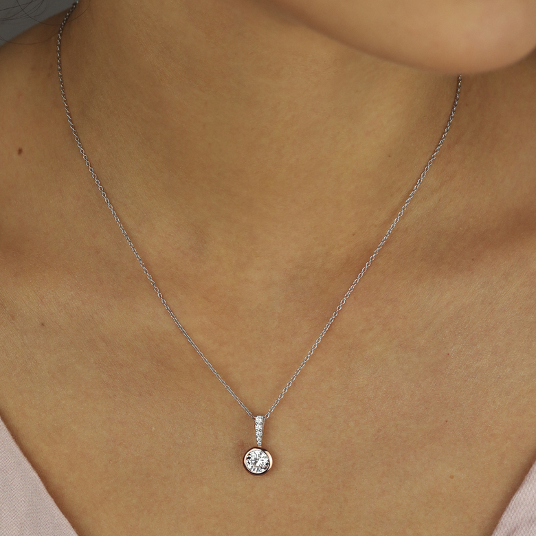 Nana Kay Classic Solitaire Halskette Charming Online Shopping