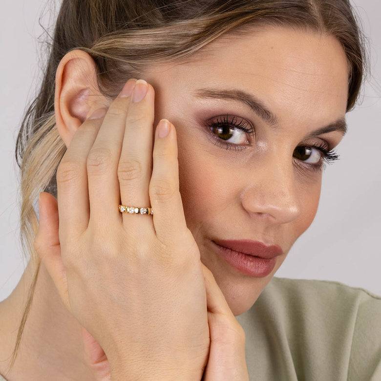 Nana Kay Echtgold Ring affidée Saisonschlussverkauf