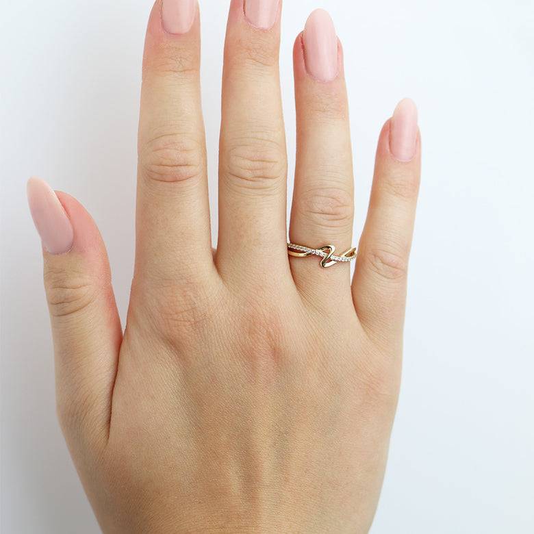 Nana Kay Echtgold Ring Enrouler Große Rabatte