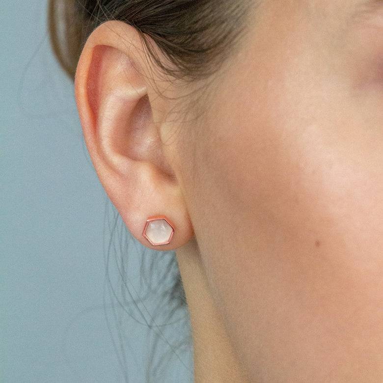Nana Kay French Chic Ohrstecker Honey Comb Neuheiten