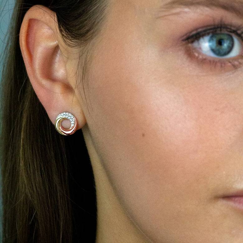Nana Kay Modern Trio Ohrstecker Blended Saisonale Angebote