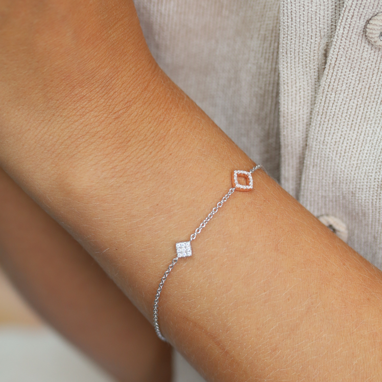 Nana Kay Sweet & Square Armband Bis zu 55% Rabatt