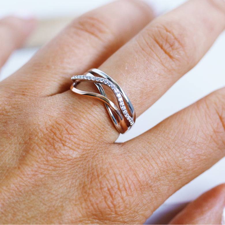 Nana Kay Swinging Silver Ring Eternity Fabrikladen