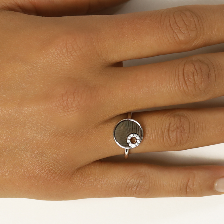 Nana Kay Shiny Circles Ring Shell Black Friday Preise
