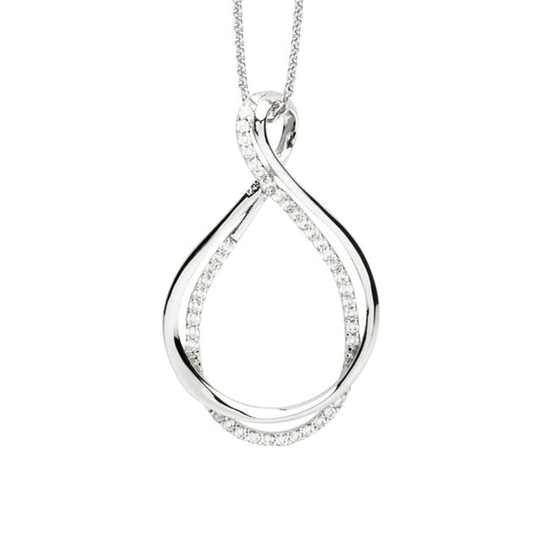 Nana Kay Swinging Silver Halskette Eternity Tiefpreis