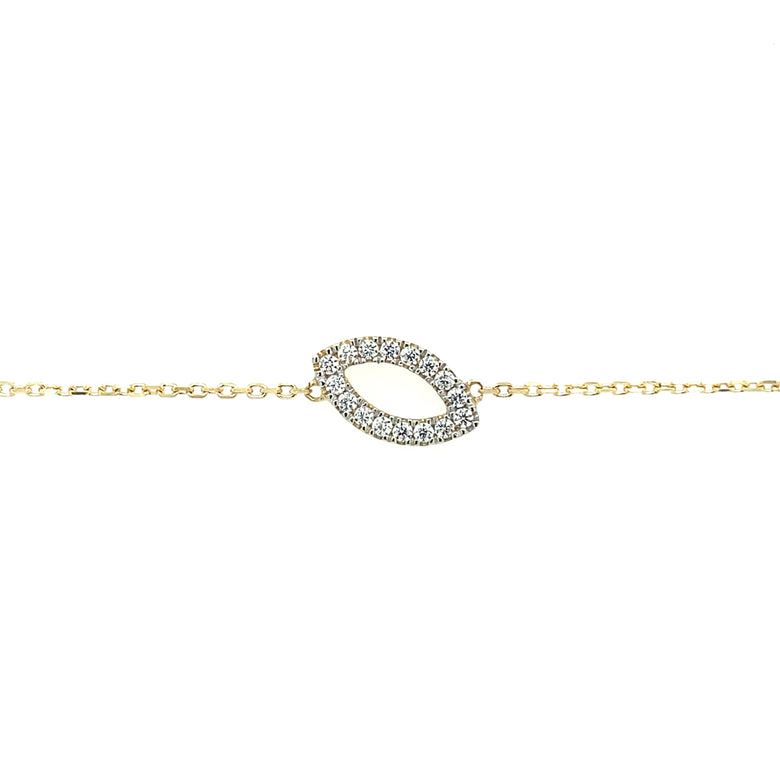 Nana Kay Echtgold Armband Autumn 50% Rabatt mit kostenlosem Versand