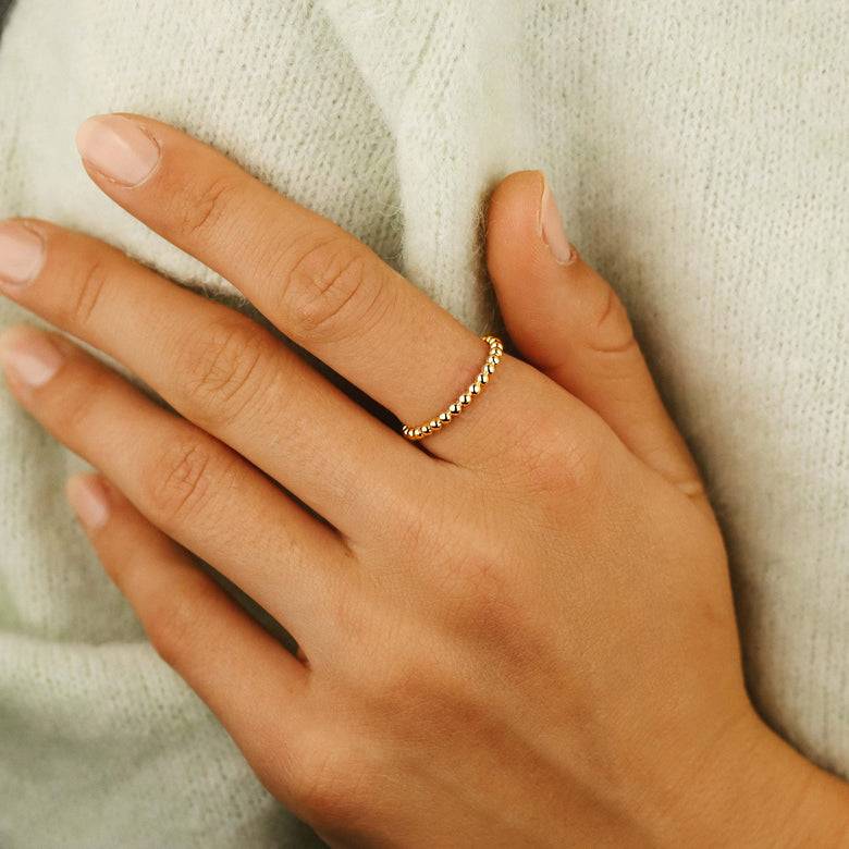 Nana Kay Echtgold Ring Enfiler Sonderangebot