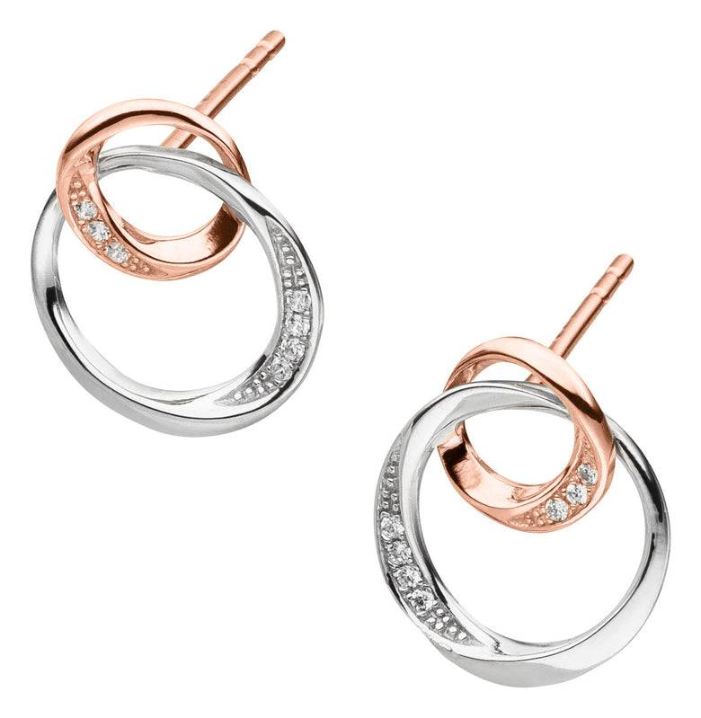 Nana Kay Echtgold Ohrstecker Ensemble Rosé Saisonale Angebote