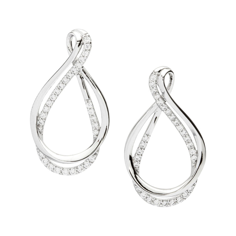 Nana Kay Swinging Silver Ohrringe Eternity Black Friday