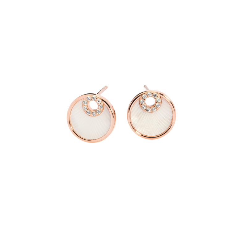 Nana Kay Shiny Circles Ohrringe Shell Online Outlet
