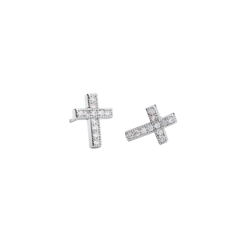 Nana Kay Very Petite Ohrstecker Kreuz Große Rabatte