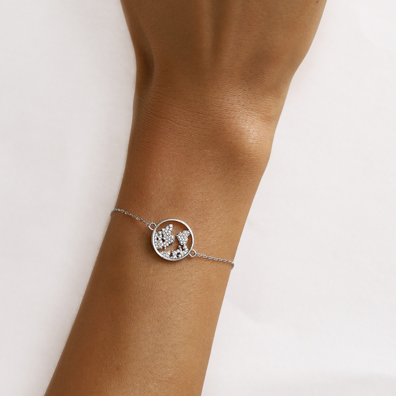 Nana Kay World Map Armband Bis zu 55% Rabatt