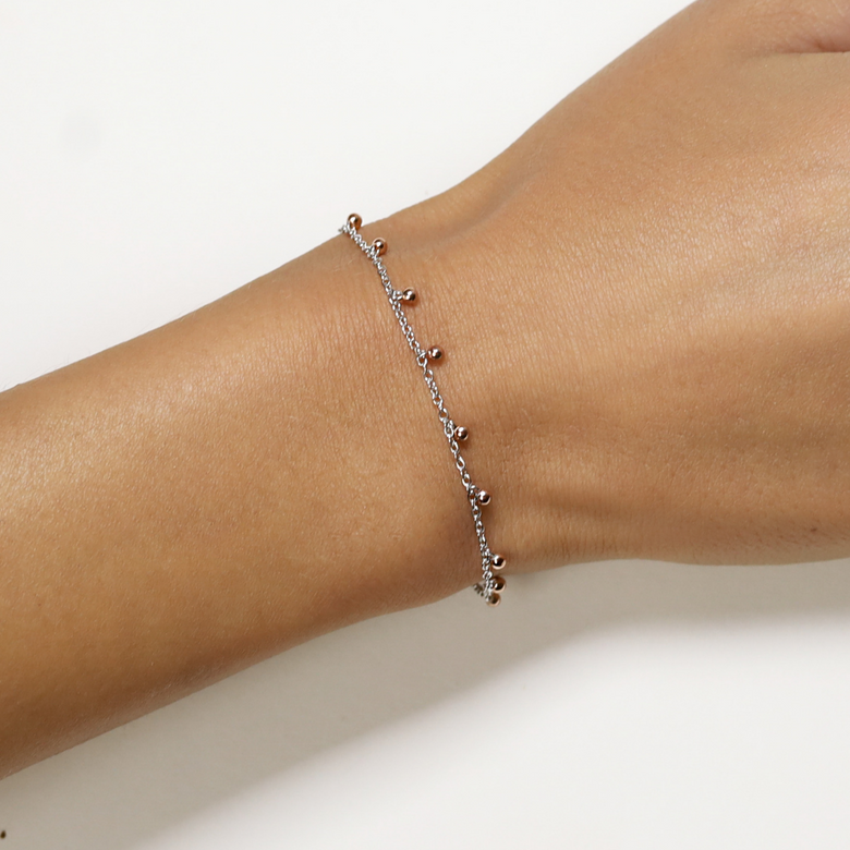 Nana Kay Very Petite Armband Pearls Rosé Riesige Rabatte