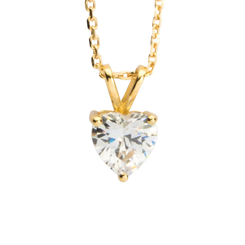 Nana Kay Echtgold Halskette Icy Heart Flash Sale