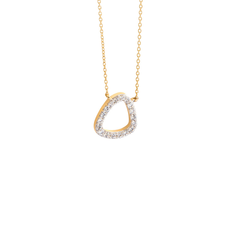 Nana Kay Echtgold Halskette Zirkonia Treasure Muttertagsangebot