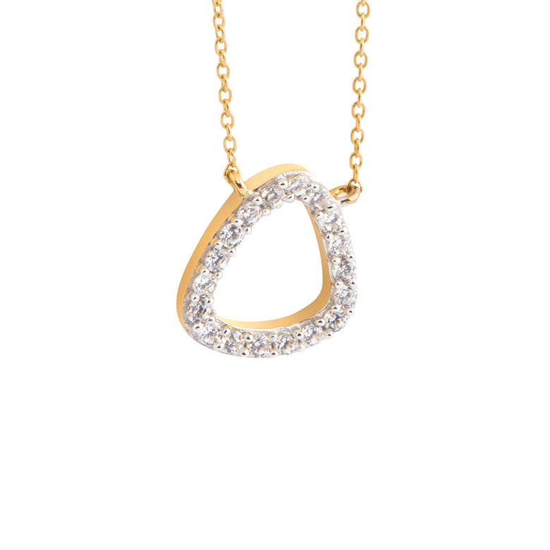 Nana Kay Echtgold Halskette Zirkonia Treasure Muttertagsangebot