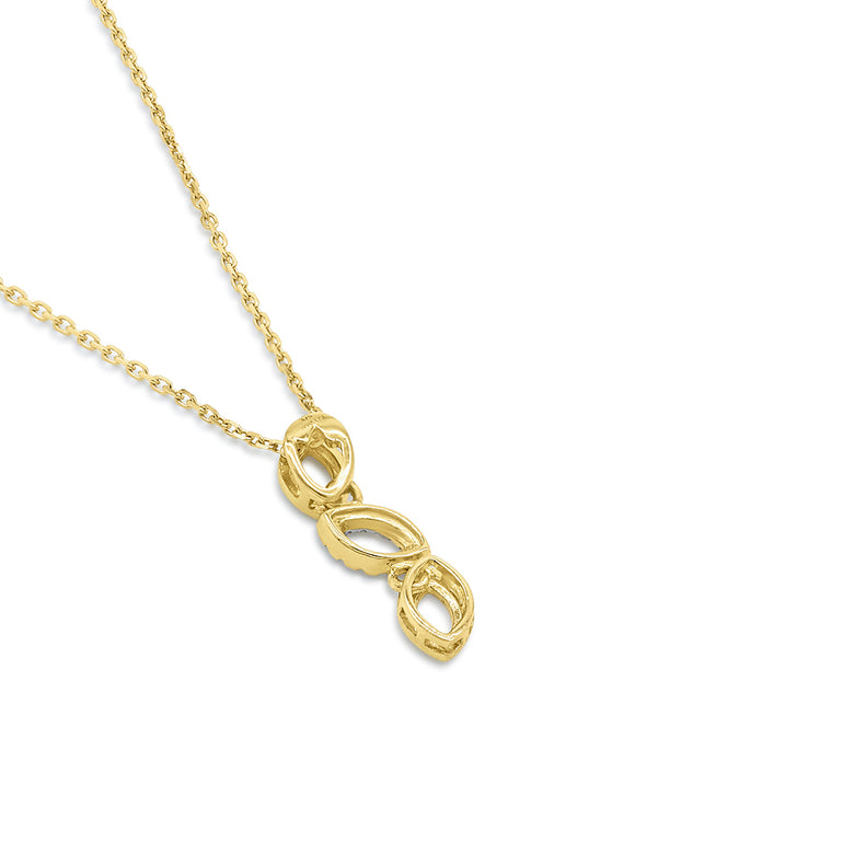 Nana Kay Echtgold Halskette Autumn Valentinstagsangebot
