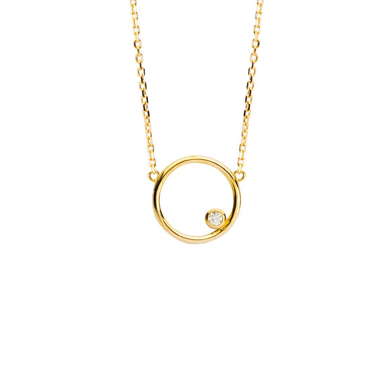 Nana Kay Echtgold Halskette Cygnus Zeitlich begrenztes Angebot