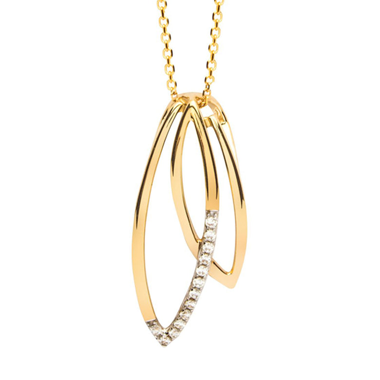 Nana Kay Echtgold Halskette Pétale Blitzangebot