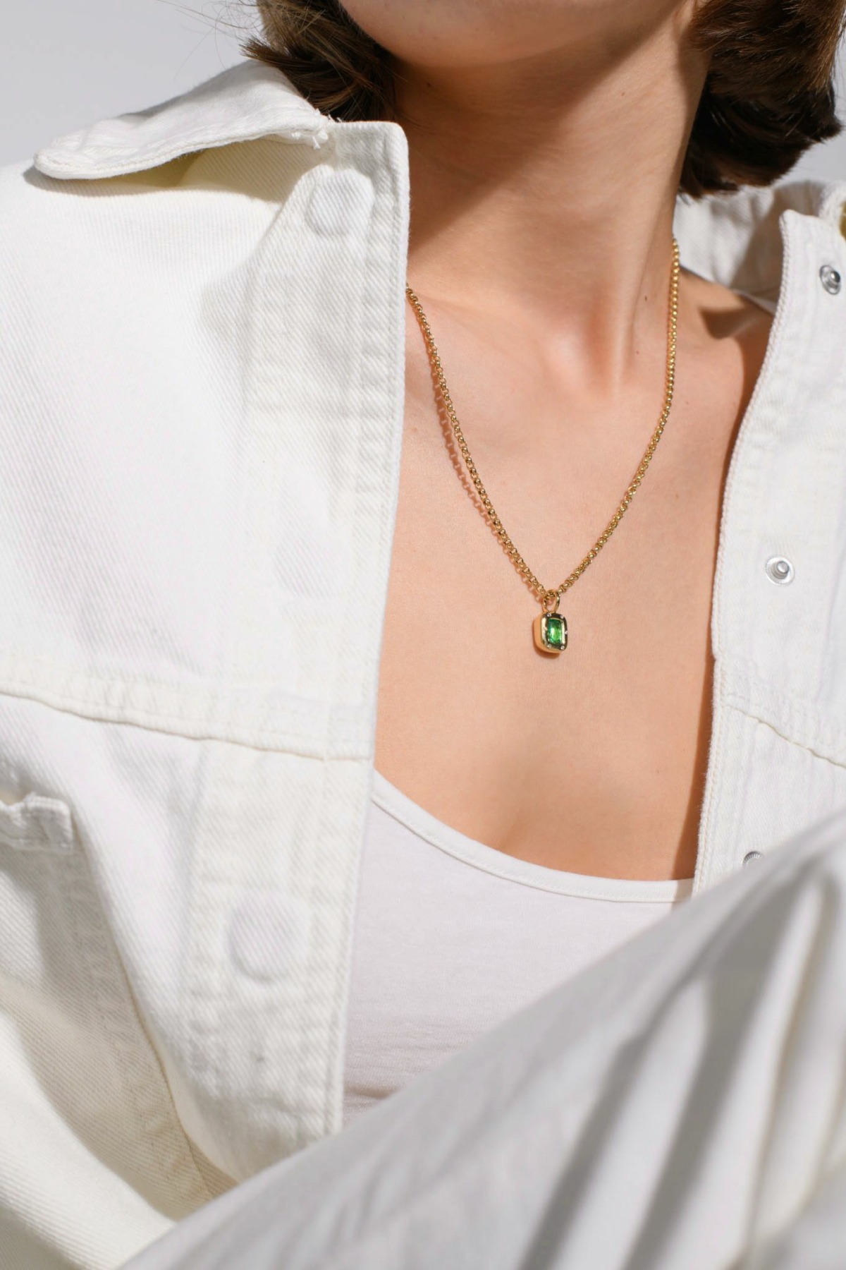 Nina Kastens Subway Pendant Emerald Neuheiten