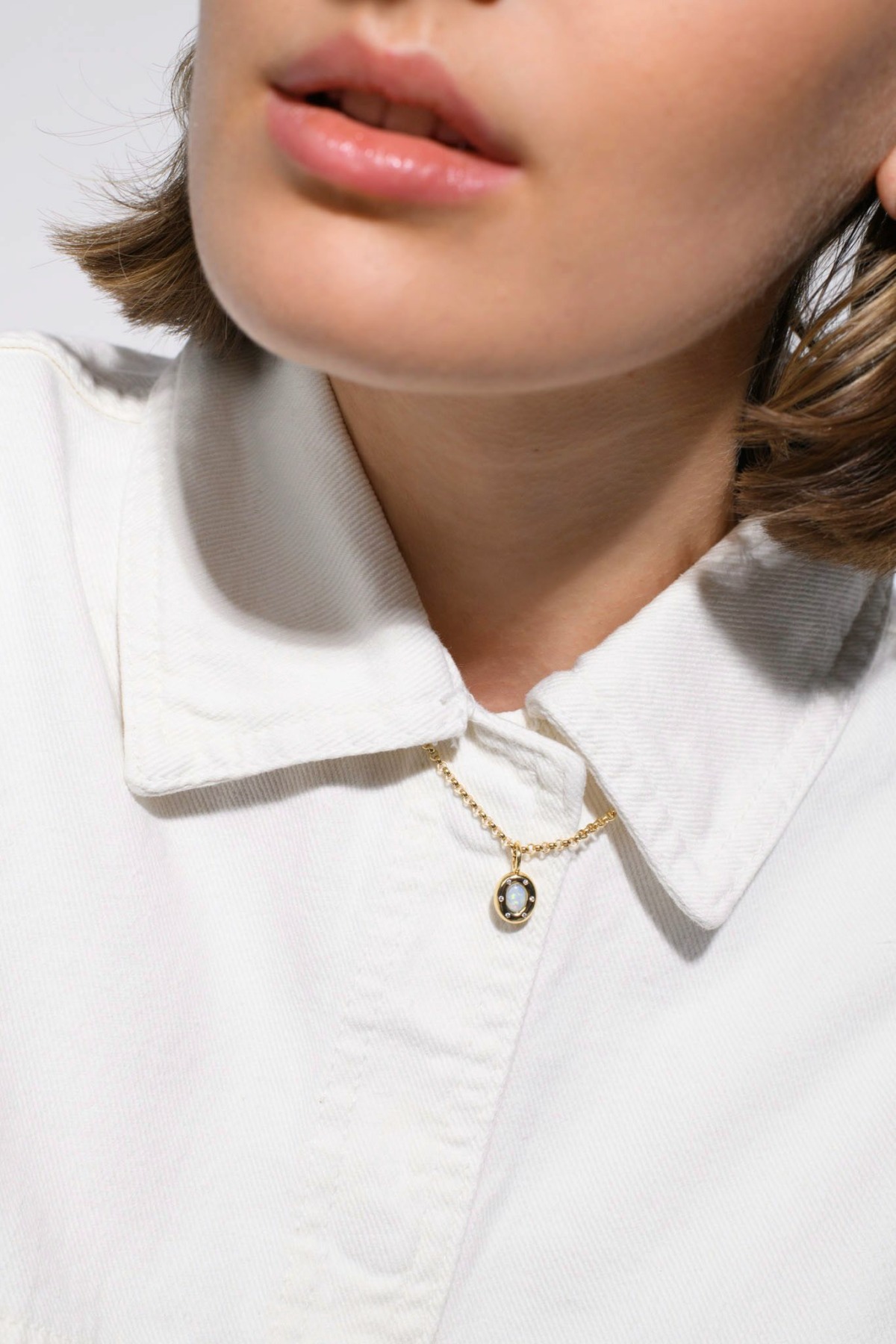 Nina Kastens Subway Pendant Opal Bestseller