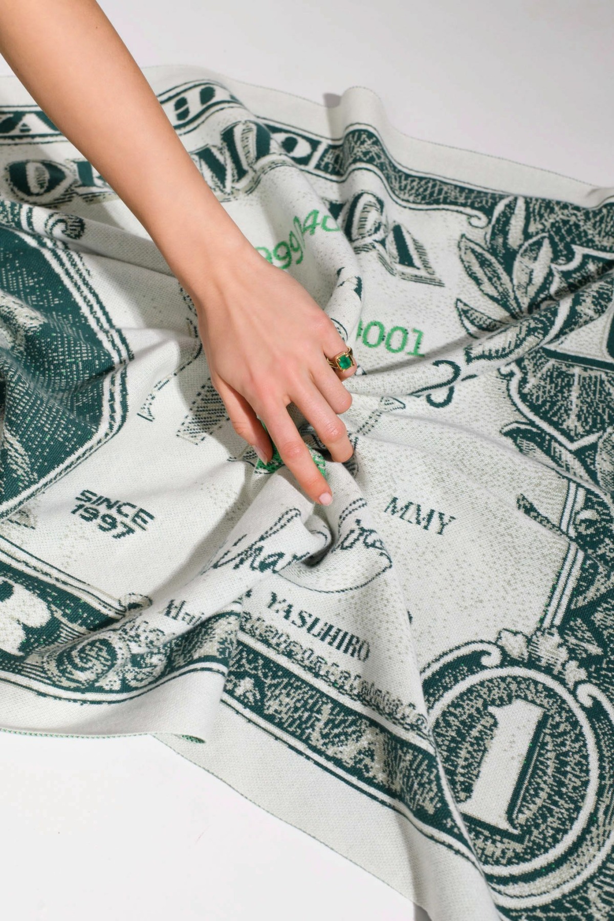 Nina Kastens F*CK Ring Emerald Tiefpreis