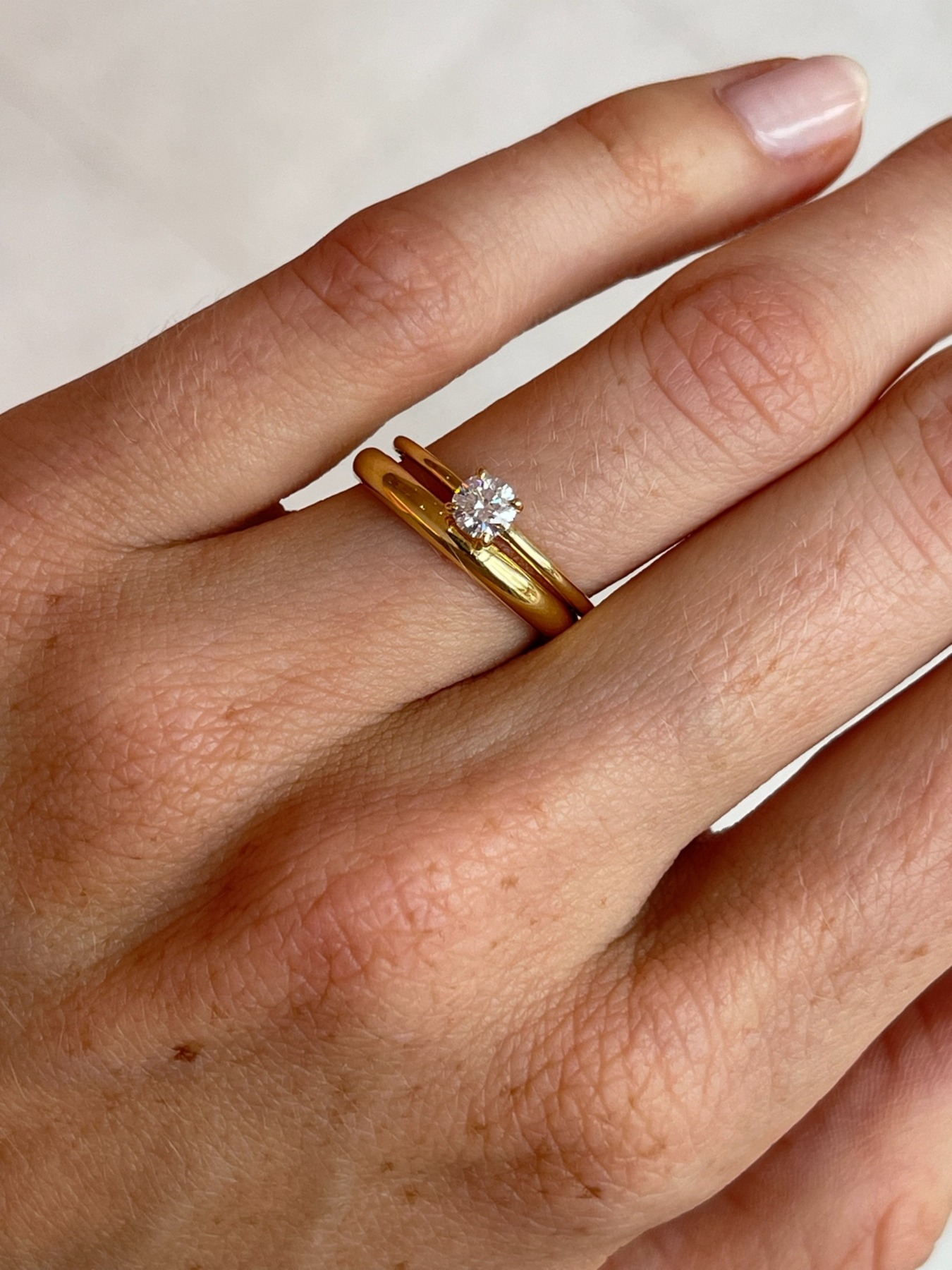 Nina Kastens Solitaire Ring 0.4ct Letzte 2 Tage