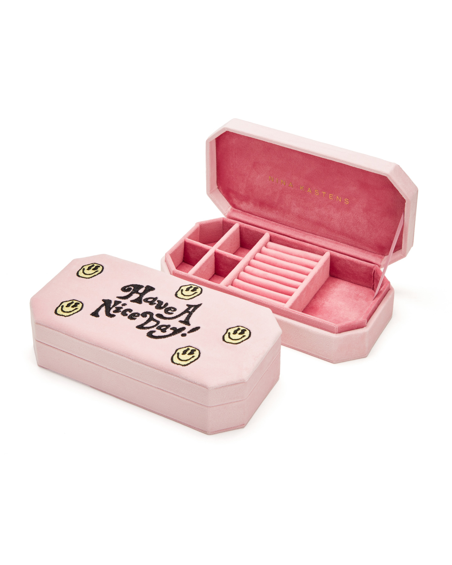 Nina Kastens Have a Nice Day Jewelry Box Pink im Angebot