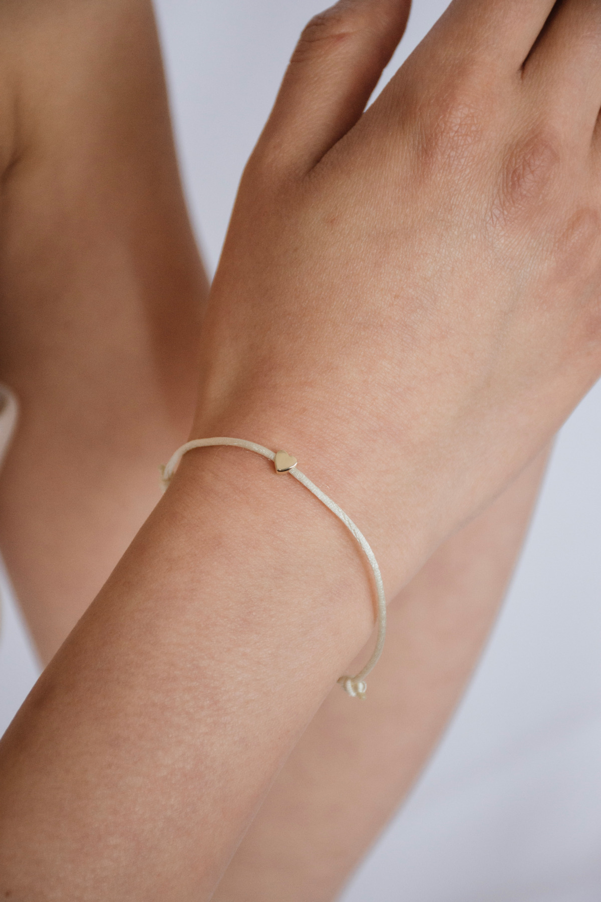 Nina Kastens Heart Bracelet White Preisnachlass