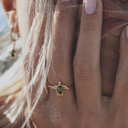 ﻿Paul Hewitt Turtle Ring Gold Top Angebot