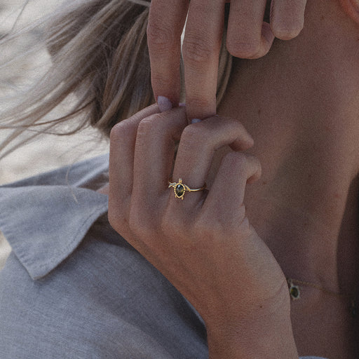 ﻿Paul Hewitt Turtle Ring Gold Top Angebot