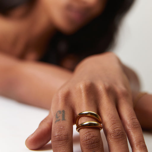 Paul Hewitt Waves Ring Gold Blitzangebot