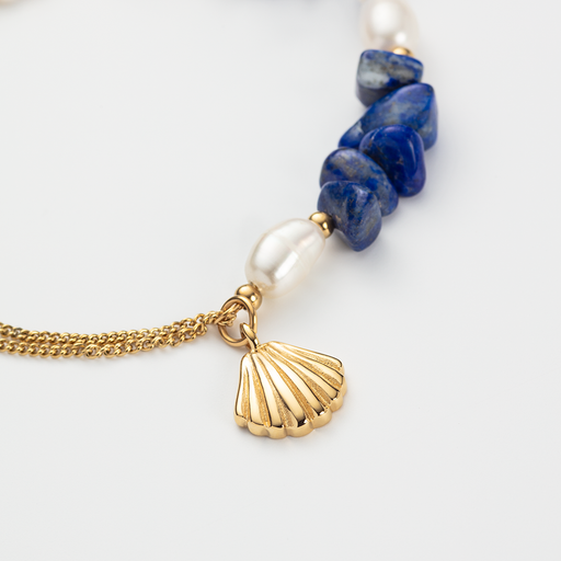 Paul Hewitt Scallop Stone Armkette Gold Räumungsverkauf