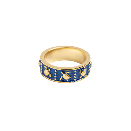 Paul Hewitt Turtle Enamel Ring Gold Kauf eins, bekomm eins gratis
