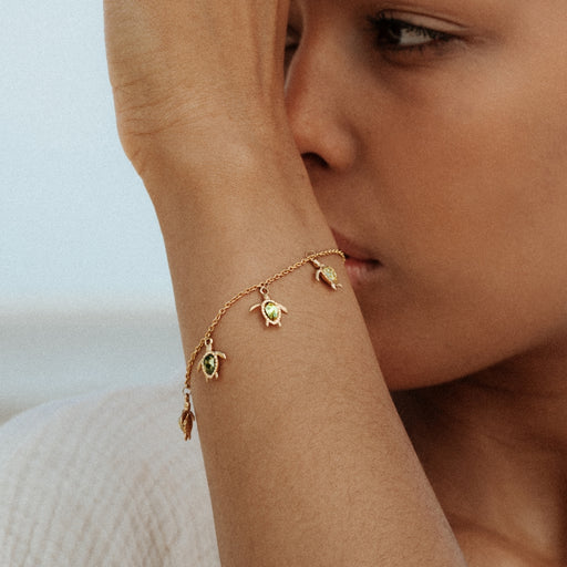 Paul Hewitt Turtle World Turtle Day Armkette Gold Tägliche Deals