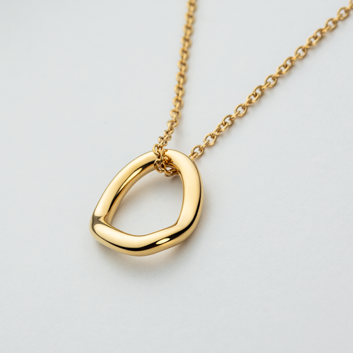 Paul Hewitt Waves Mono Halskette Gold Riesige Ersparnisse