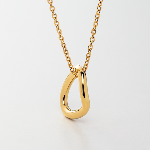 Paul Hewitt Waves Mono Halskette Gold Riesige Ersparnisse