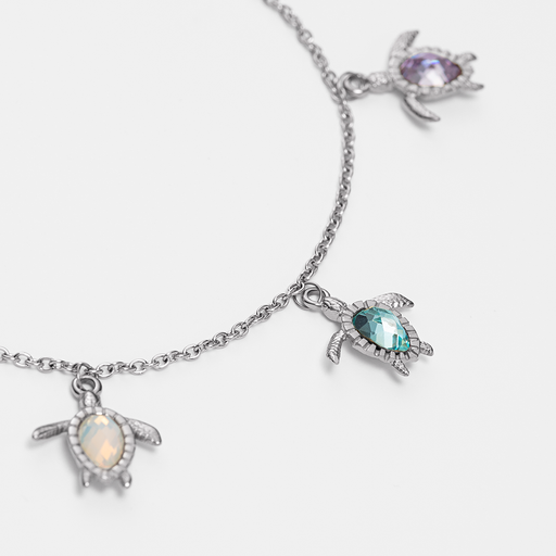 Paul Hewitt Turtle Rainbow Armkette Silber Sonderangebot der Fabrik