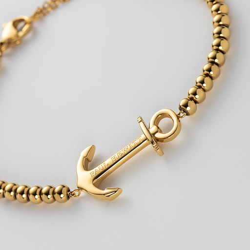 Paul Hewitt The Anchor Beads Armkette Gold Clearance-Verkauf