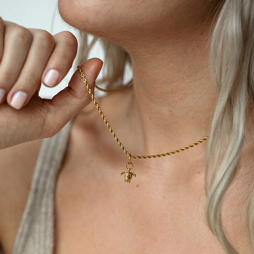 Paul Hewitt Turtle Charm Gold 50% Rabatt für begrenzte Zeit