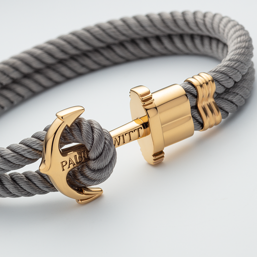 Paul Hewitt PHREP Armband Gold Grau Cyber Monday