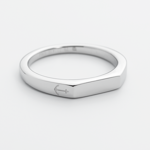 Paul Hewitt Men's Slim Signet Ring Silber Jubiläumsangebot