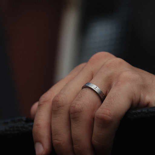 Paul Hewitt Men's Anchor Ring Silber Heißer Verkauf