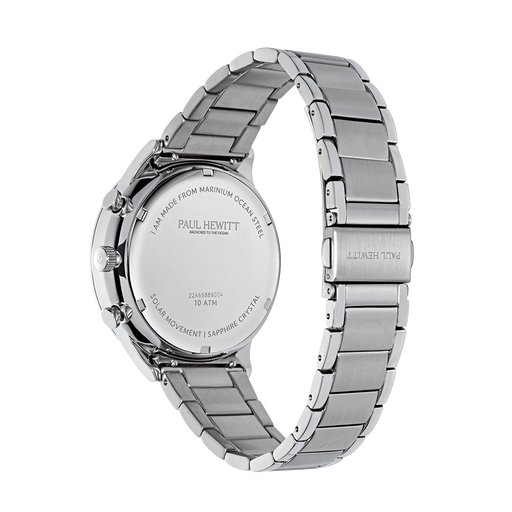 Paul Hewitt Chrono Uhr Silber Schwarz Blitzangebot