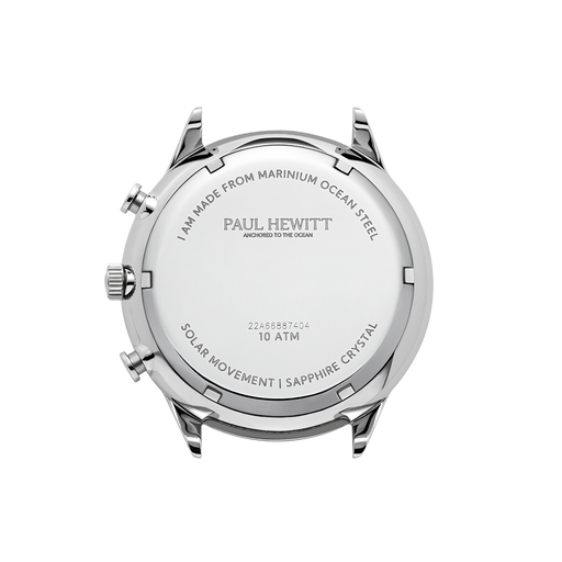 Paul Hewitt Chrono Uhr Silber Schwarz Blitzangebot