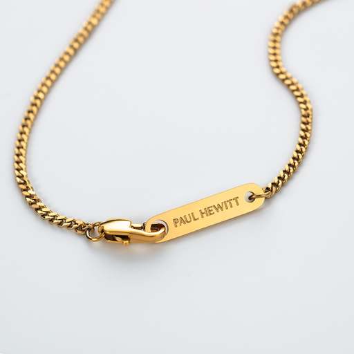 Paul Hewitt Men's Essential Halskette Gold Große Rabatte